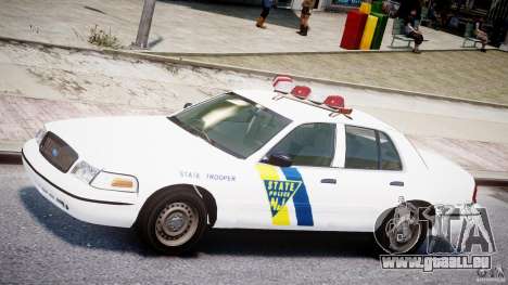 Ford Crown Victoria New Jersey State Police pour GTA 4