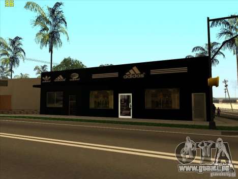Remplacement complet du magasin Binco Adidas pour GTA San Andreas