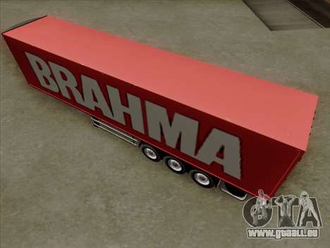 Remorque pour Scania R620 Brahma pour GTA San Andreas
