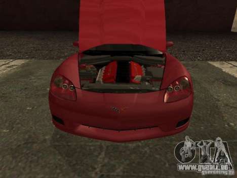 Chevrolet Corvette C6 pour GTA San Andreas