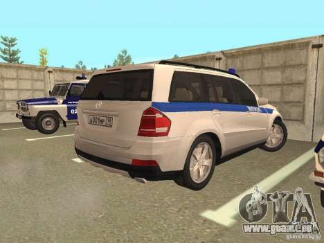 Mercedes-Benz GL500 Polizei für GTA San Andreas