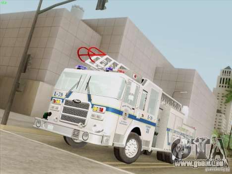 Pierce Puc Aerials. Bone County Fire & Ladder 79 pour GTA San Andreas