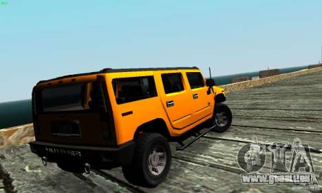 Hummer H2 Tunable für GTA San Andreas