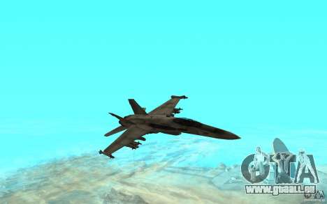 F-18 Hornet für GTA San Andreas
