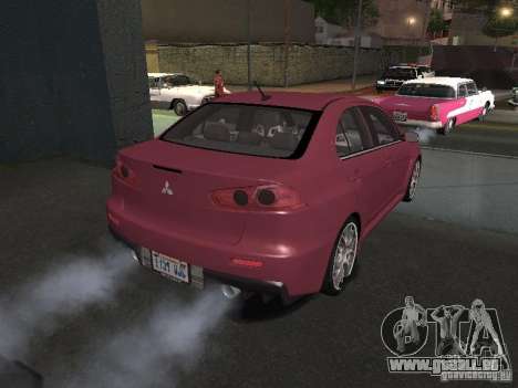 Mitsubishi Evolution X Stock-Tunable für GTA San Andreas