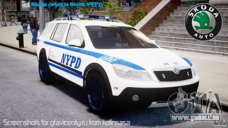 Skoda Octavia Scout NYPD [ELS] pour GTA 4