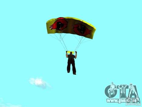 Den Fallschirm mit dem Omsk-Vogel für GTA San Andreas