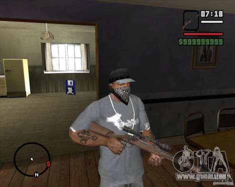 Sniper rifle pour GTA San Andreas