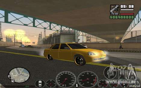 VAZ Lada Priora Taxi pour GTA San Andreas