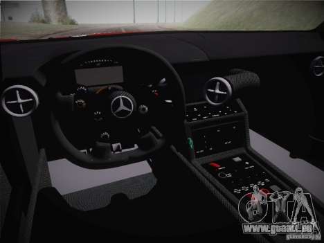 Mercedes-Benz SLS AMG GT3 Black Falcon 2011 pour GTA San Andreas