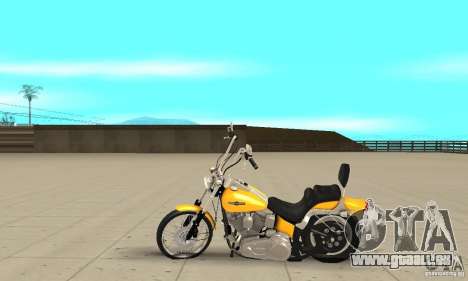 Harley Davidson softail Skin 1 pour GTA San Andreas