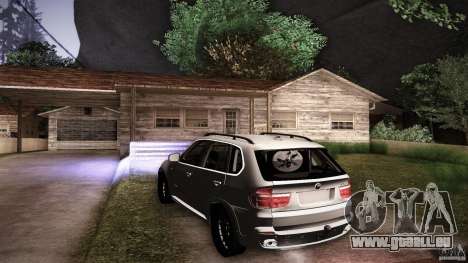 BMW X5 with Wagon BEAM Tuning pour GTA San Andreas