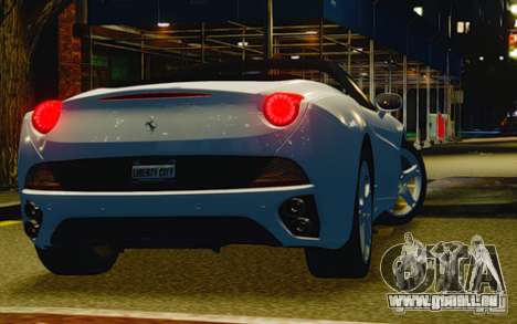 Ferrari California pour GTA 4
