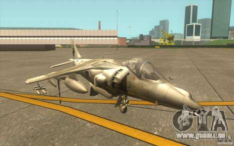 Harrier GR7 für GTA San Andreas