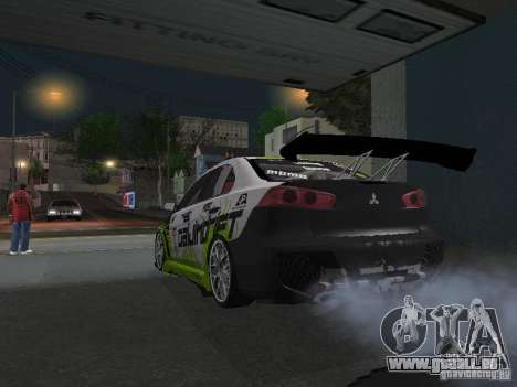 Mitsubishi Evolution X Stock-Tunable für GTA San Andreas