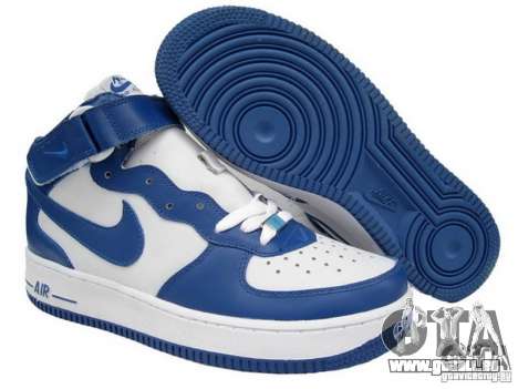 Blue Nike Air Force für GTA San Andreas