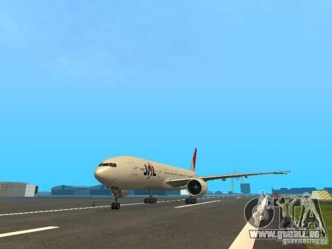 Boeing 777-200 Japan Airlines für GTA San Andreas