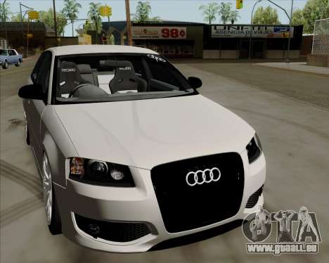 Audi S3 V.I.P pour GTA San Andreas