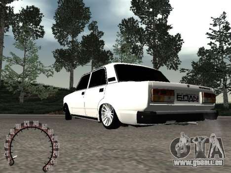 VAZ 2107 BPAN pour GTA San Andreas