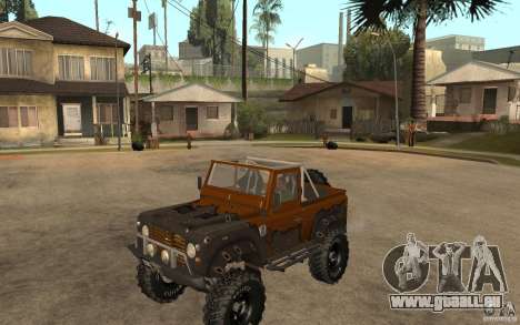 Land Rover Defender Extreme Off-Road pour GTA San Andreas