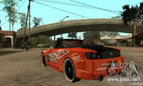 Honda S2000 CHARGESPEED pour GTA San Andreas