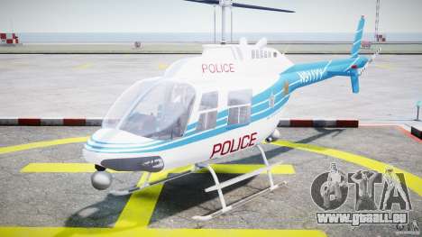 Bell 206 B - Chicago Police Helicopter pour GTA 4