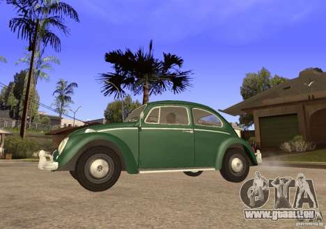 Volkswagen Beetle 1963 pour GTA San Andreas