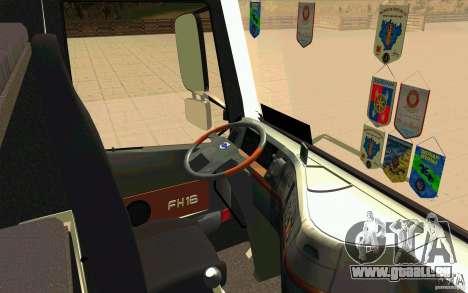 Volvo FH16 Globetrotter Officiel für GTA San Andreas