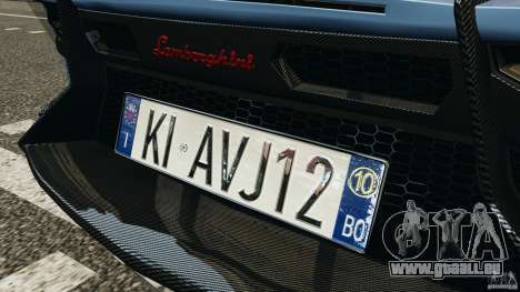 Lamborghini Aventador J 2012 pour GTA 4