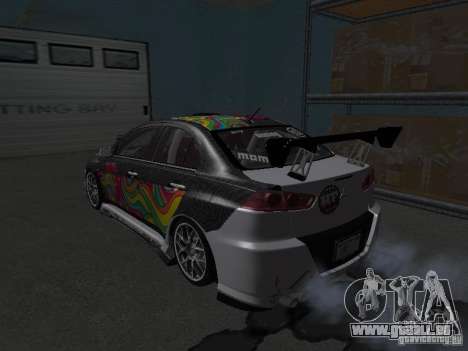 Mitsubishi Evolution X Stock-Tunable für GTA San Andreas