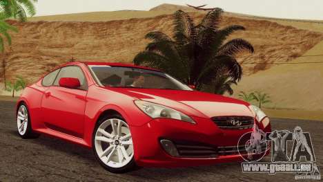 Hyundai Genesis Tunable für GTA San Andreas