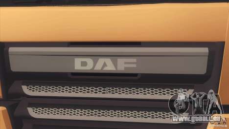 DAF XF Euro 6 pour GTA San Andreas