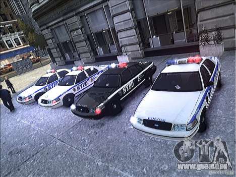 Ford Crown Victoria NYPD 2012 pour GTA 4