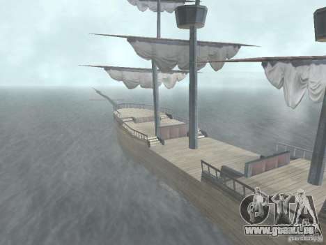 Bateau pirate pour GTA San Andreas