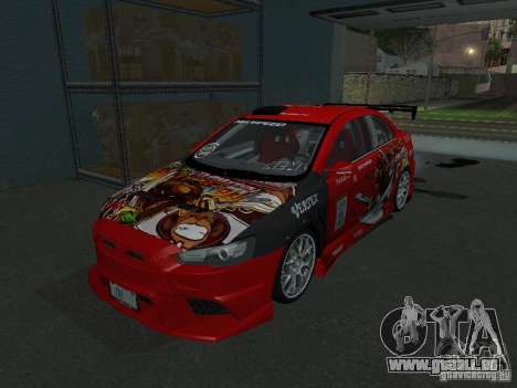 Mitsubishi Evolution X Stock-Tunable für GTA San Andreas