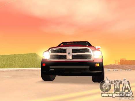 Dodge Ram 2010 pour GTA San Andreas