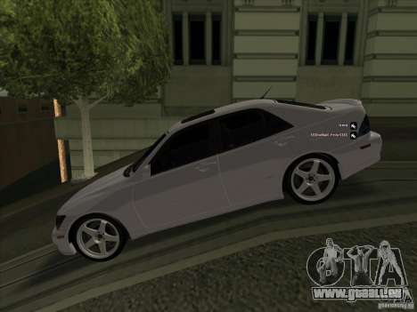 Lexus IS300 für GTA San Andreas