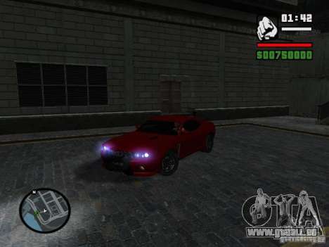 NFS Undercover Coupe für GTA San Andreas