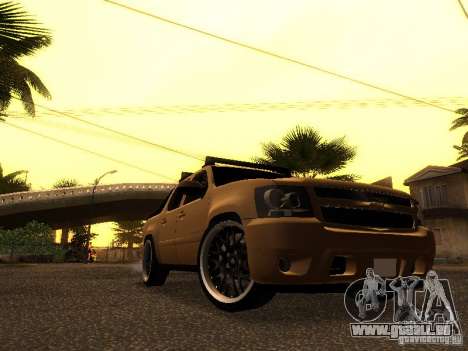 Chevrolet Avalanche Tuning pour GTA San Andreas