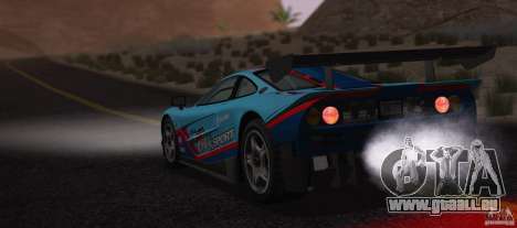 McLaren F1 JGTC Tuning 1995 pour GTA San Andreas