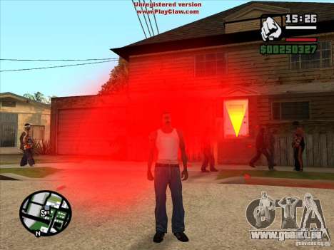 CJ ghost 1 VERSION pour GTA San Andreas