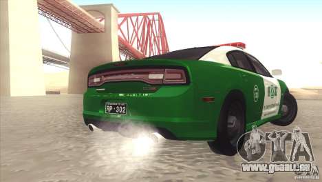 Dodge Charger SRT8 Carabineros pour GTA San Andreas