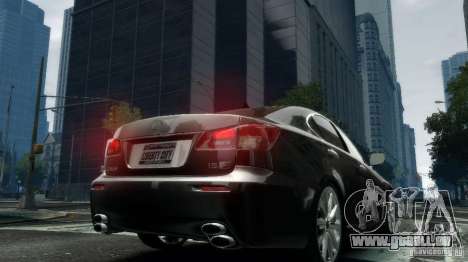 Lexus IS-F pour GTA 4