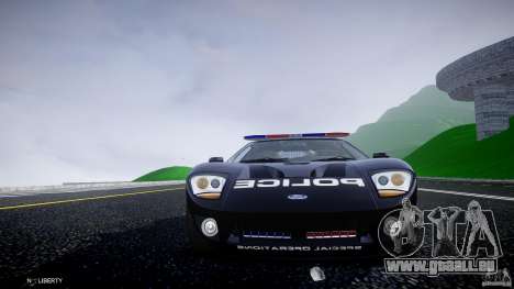 Ford GT1000 Hennessey Police 2006 [EPM][ELS] für GTA 4