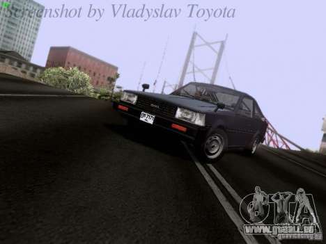 Toyota Corolla TE71 Coupe pour GTA San Andreas