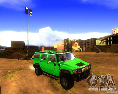 Hummer H2 updated pour GTA San Andreas
