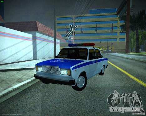 VAZ 2107 Polizei für GTA San Andreas