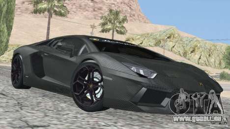 Lamborghini Aventador LP700-4 2012 pour GTA San Andreas