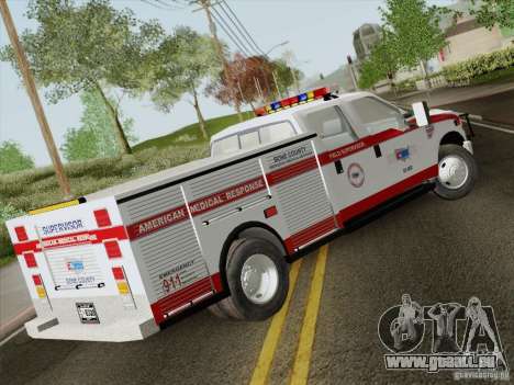 Ford F-350 AMR Supervisor pour GTA San Andreas