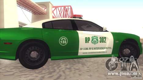 Dodge Charger SRT8 Carabineros pour GTA San Andreas